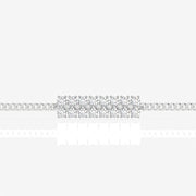 Shining Bond Sterling Silver Men's Bracelet