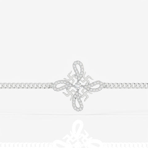 Shubhika Sterling Silver Men's Bracelet