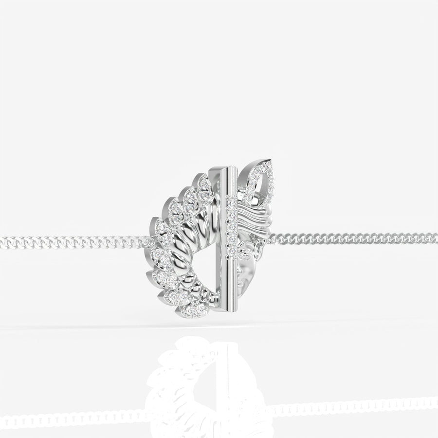 Murlimanohar Sterling Silver Men's Bracelet