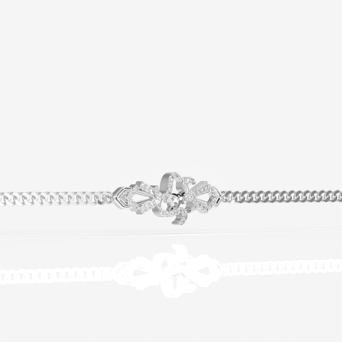 Aarvaya Sterling Silver Men's Bracelet
