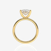 Marquise Cut Moissanite Diamond Three Layer Pave Sterling Silver Ring