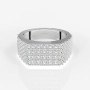 Shop Luxe Heritage Lab Grown Diamond Men's 14K Yellow Gold Ring