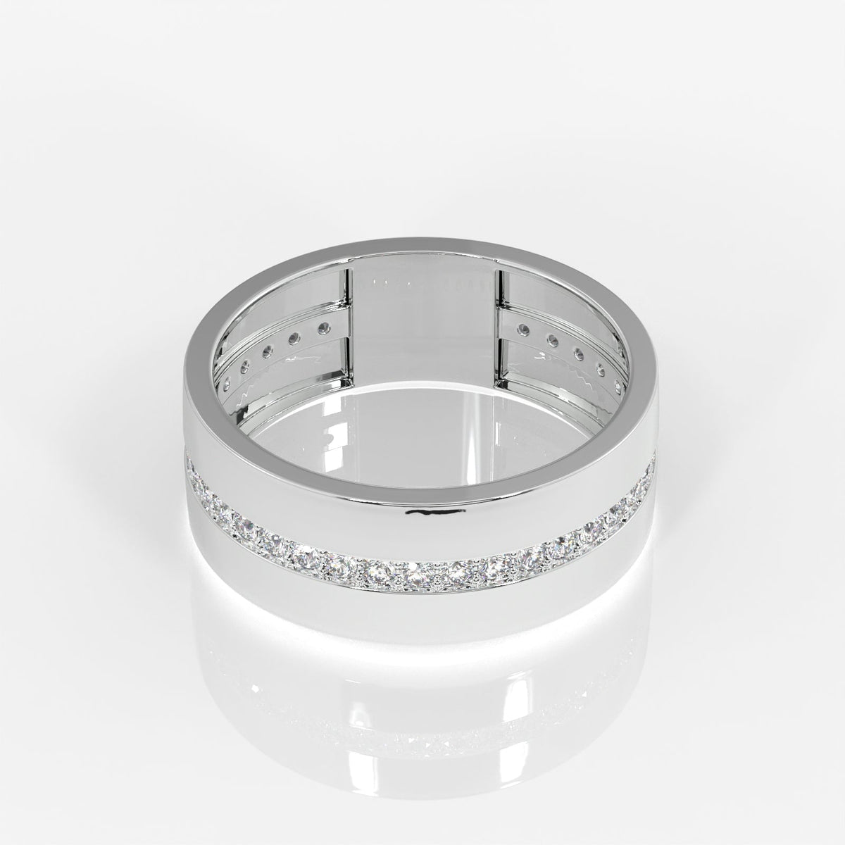 Shop Modern Nobility Lab Grown Diamond Men's 14K Yellow Gold Ring
