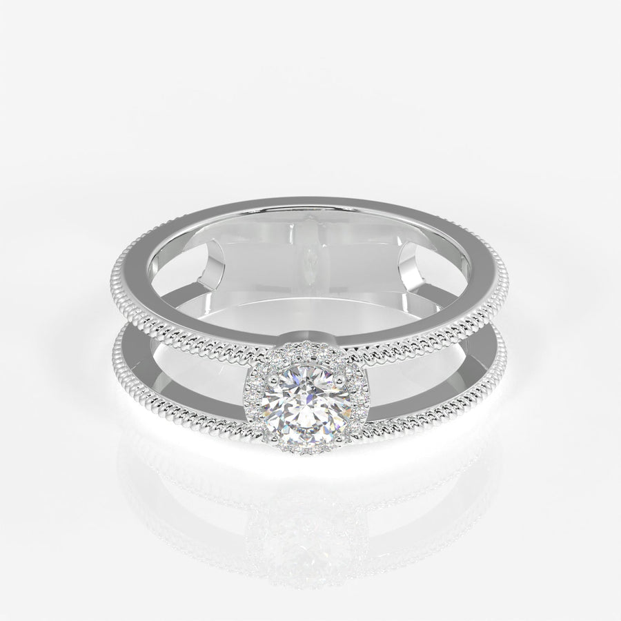 Shop Regal Crown Lab Grown Diamond Men's 14K Yellow Gold Ring