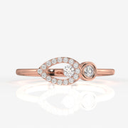 Shop Teardrop Glow Lab Grown Diamond 18k Gold Ring